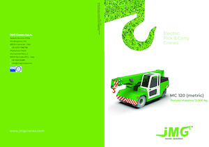 Gru semoventi industriali JMG MC 120