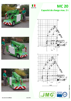 Gru semoventi industriali JMG MC 20