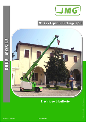 Gru semoventi industriali JMG MC 25