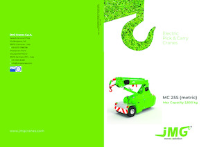 Gru semoventi industriali JMG MC 25S