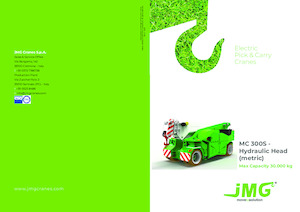 Gru semoventi industriali JMG MC 300S HY