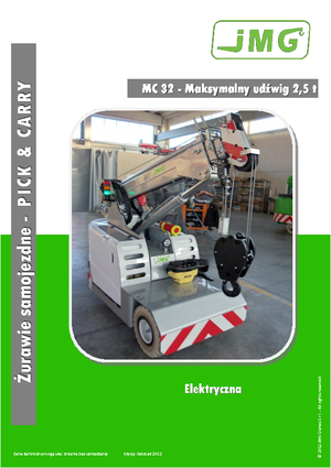 Gru semoventi industriali JMG MC 32