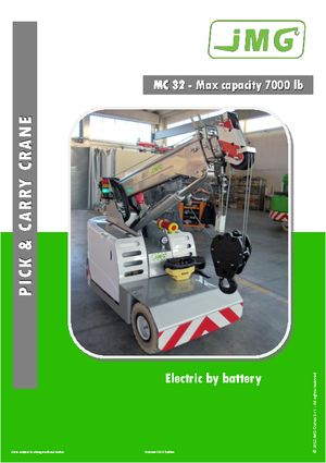 Gru semoventi industriali JMG MC 32