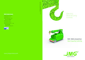 Gru semoventi industriali JMG MC 32S