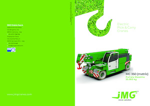 Gru semoventi industriali JMG MC 350  