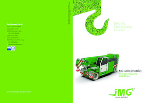 Gru semoventi industriali JMG MC 400