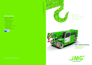 Gru semoventi industriali JMG MC 400S