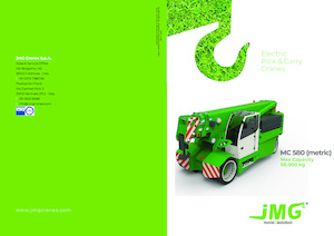 Gru semoventi industriali JMG MC 580 