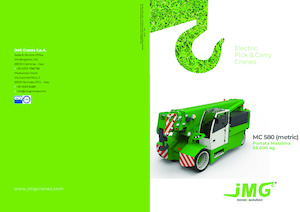 Gru semoventi industriali JMG MC 580 