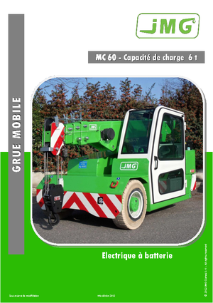 Gru semoventi industriali JMG MC 60
