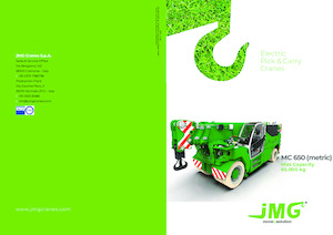 Gru semoventi industriali JMG MC 650