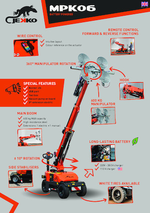 Gru semoventi industriali Jekko MPK06V