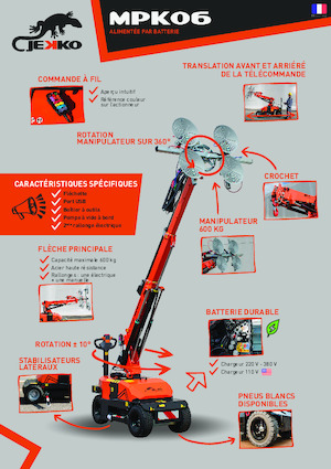 Gru semoventi industriali Jekko MPK06V