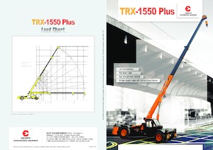 Gru semoventi industriali Escorts TRX 1550 Plus