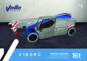 Gru semoventi industriali Valla V160RC