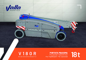 Gru semoventi industriali Valla V180R