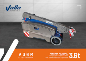 Gru semoventi industriali Valla V36R