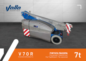 Gru semoventi industriali Valla V70R