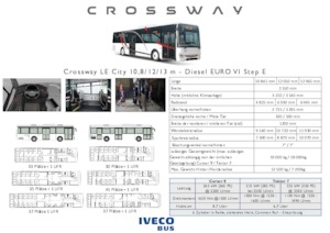 Autobus interurbani Iveco Crossway LE City 12m 