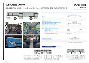 Autobus interurbani Iveco Crossway LE Line 13m 