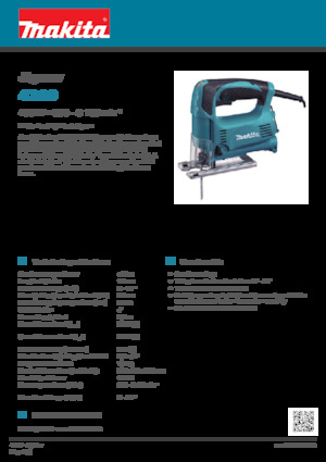 Seghetti alternativi Makita 4329