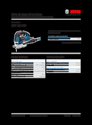 Seghetti alternativi Bosch GST 150 BCE