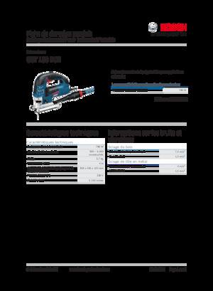 Seghetti alternativi Bosch GST 150 BCE