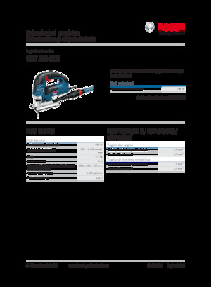 Seghetti alternativi Bosch GST 150 BCE
