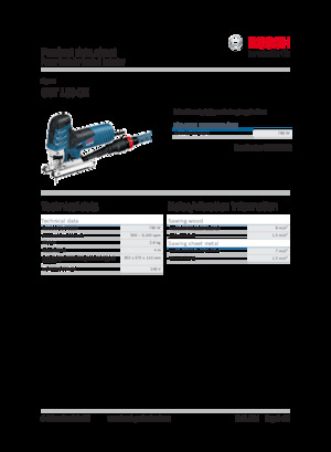 Seghetti alternativi Bosch GST 150 CE