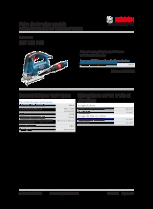 Seghetti alternativi Bosch GST 160 BCE