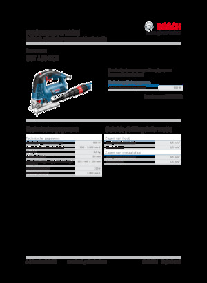 Seghetti alternativi Bosch GST 160 BCE