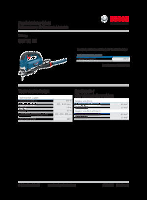 Seghetti alternativi Bosch GST 90 BE