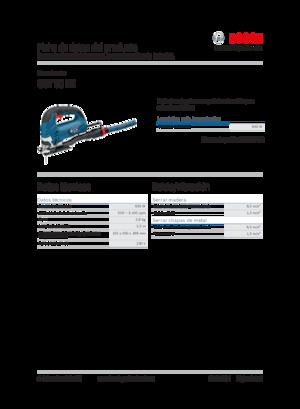 Seghetti alternativi Bosch GST 90 BE