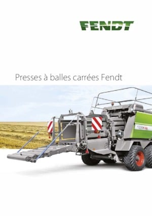 Presse per grandi imballaggi + Presse ad alta pressione Fendt 12130