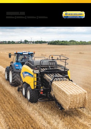 Presse per grandi imballaggi + Presse ad alta pressione New Holland BB 870 Plus