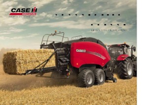 Presse per grandi imballaggi + Presse ad alta pressione Case IH LB 424 XL