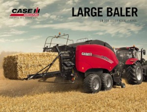 Presse per grandi imballaggi + Presse ad alta pressione Case IH LB 424 XL