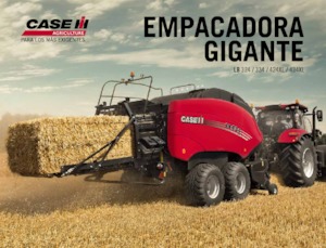 Presse per grandi imballaggi + Presse ad alta pressione Case IH LB 424 XL