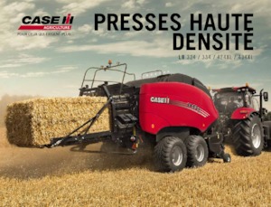 Presse per grandi imballaggi + Presse ad alta pressione Case IH LB 424 XL