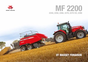 Presse per grandi imballaggi + Presse ad alta pressione Massey Ferguson MF 2290TP