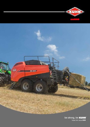 Presse per grandi imballaggi + Presse ad alta pressione Kuhn SB 1270 X