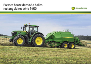 Presse per grandi imballaggi + Presse ad alta pressione John Deere 1434 C