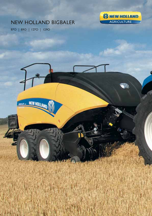 Presse per grandi imballaggi + Presse ad alta pressione New Holland BB 1290 R
