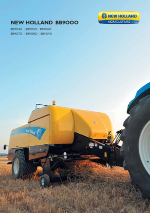 Presse per grandi imballaggi + Presse ad alta pressione New Holland BB 9080 R