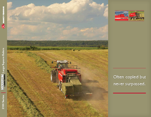 Presse per grandi imballaggi + Presse ad alta pressione Massey Ferguson MF 2190 SP