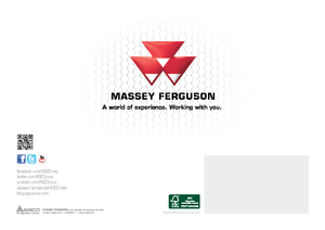 Presse per grandi imballaggi + Presse ad alta pressione Massey Ferguson MF 2260 SC