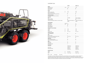 Presse per grandi imballaggi + Presse ad alta pressione Claas Quadrant 3200 RC