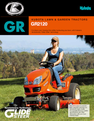 Trattorini tosaerba, Giardino e Giardinaggio Kubota GR2120 R 