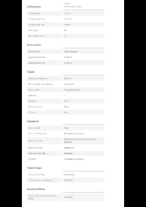 Trattorini tosaerba, Giardino e Giardinaggio Husqvarna TS 142