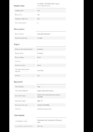 Trattorini tosaerba, Giardino e Giardinaggio Husqvarna TS 248XD